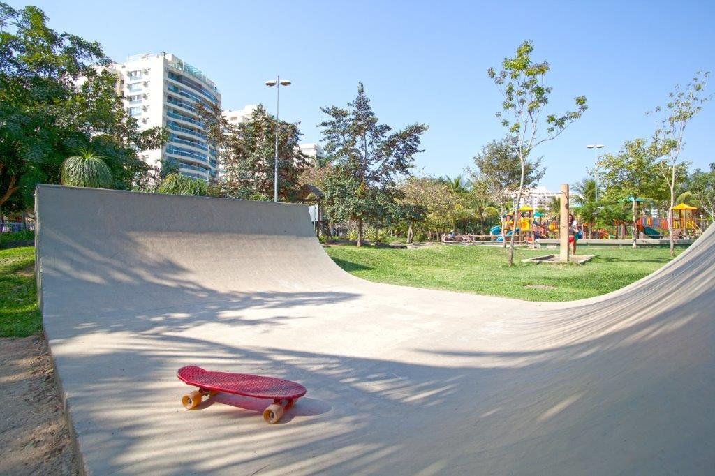 Pista de skate para lazer no Rio2